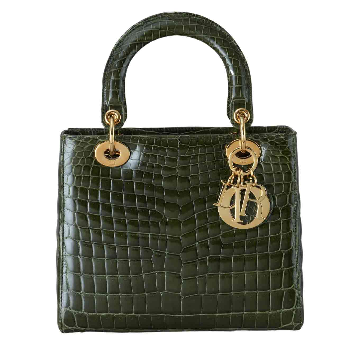 CHRISTIAN DIOR(USED)크리스찬디올 와니 레이디디올 미디움 백